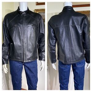Bod & Christensen Leather Moto Jacket